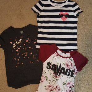 Girl Short Sleeve Tank Bundle